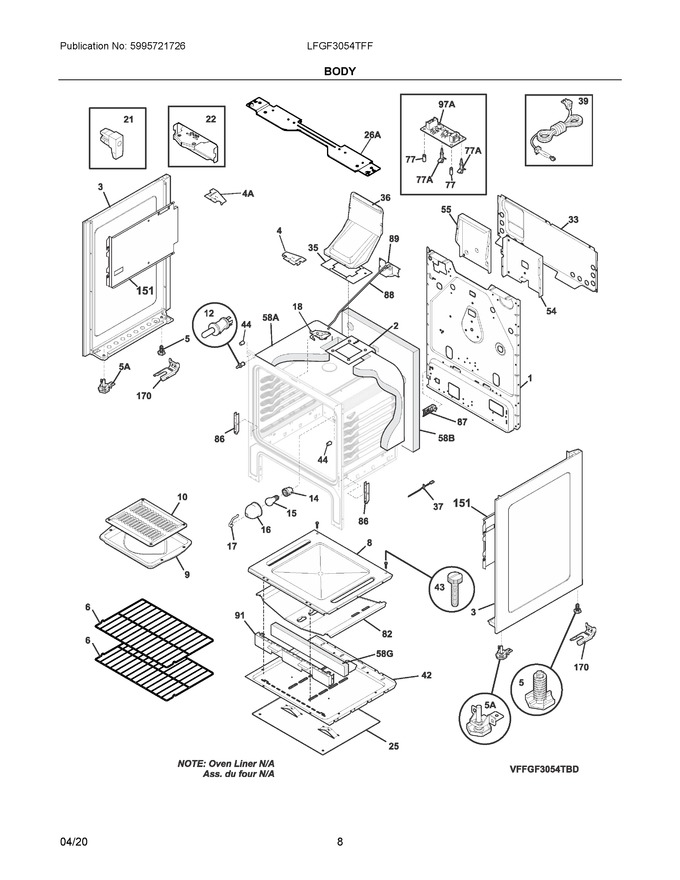 Diagram for LFGF3054TFF