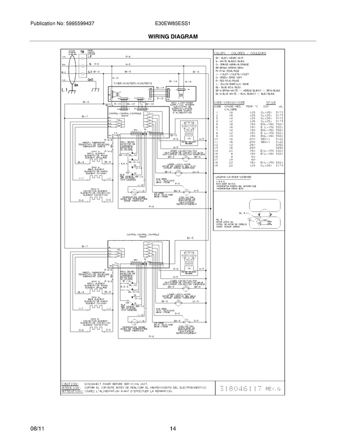 Diagram for E30EW85ESS1