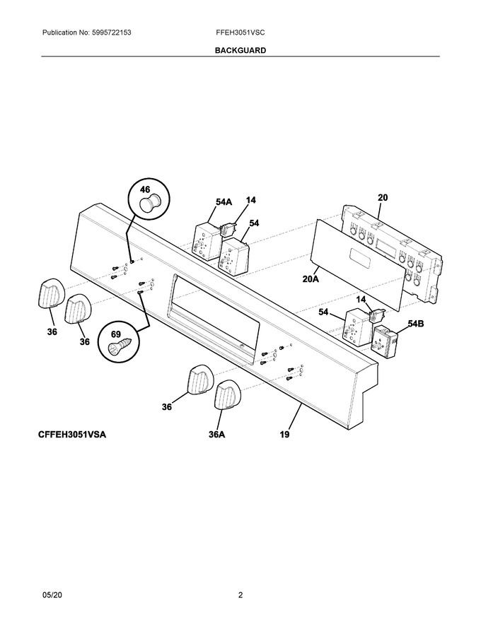 Diagram for FFEH3051VSC