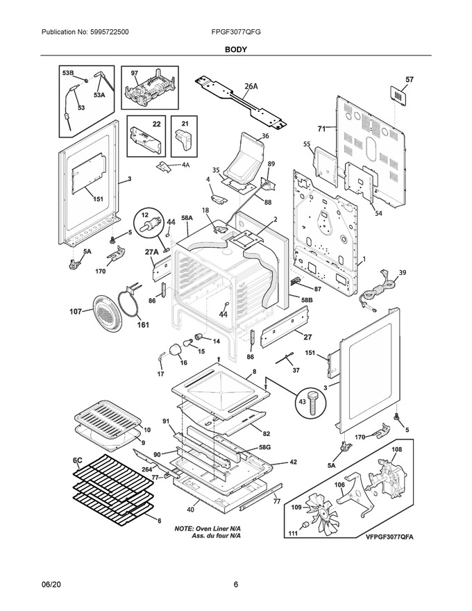 Diagram for FPGF3077QFG