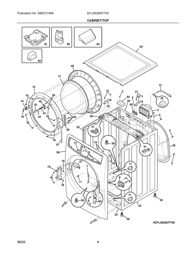 Diagram for EFLS628WTT00