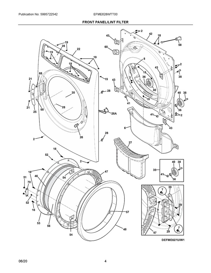 Diagram for EFME628WTT00