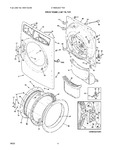 Diagram for 03 - Front Panel/lint Filter