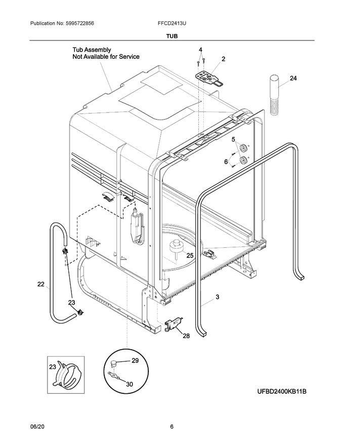 Diagram for FFCD2413UW3A