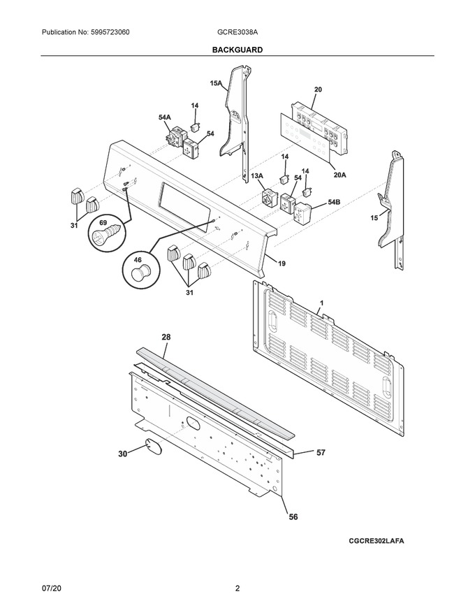 Diagram for GCRE3038AFC