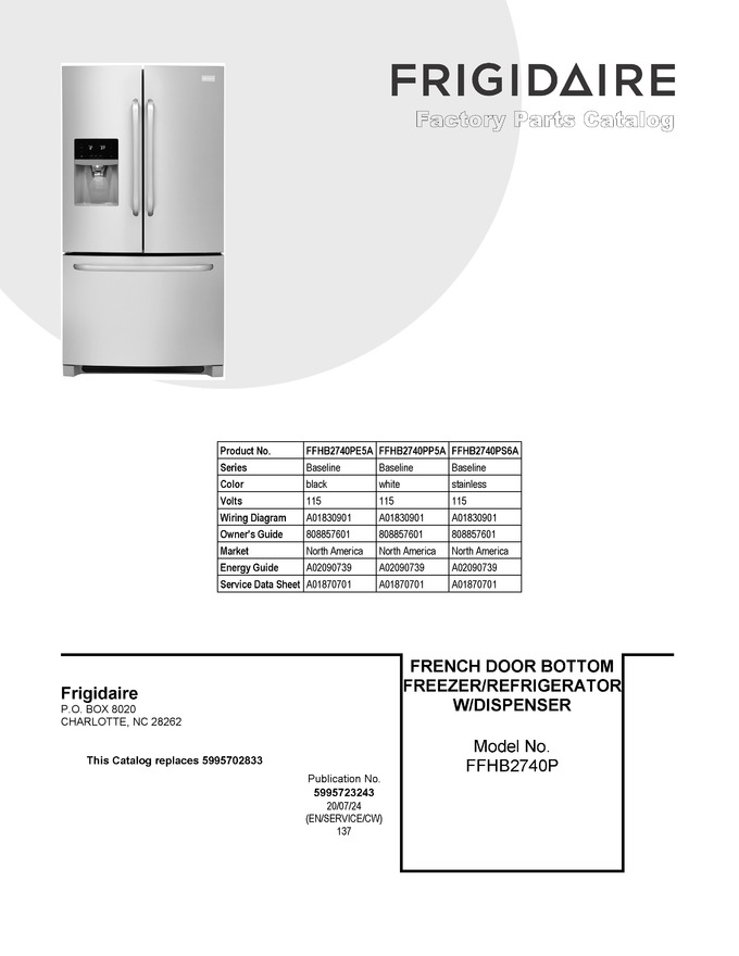 Diagram for FFHB2740PS6A