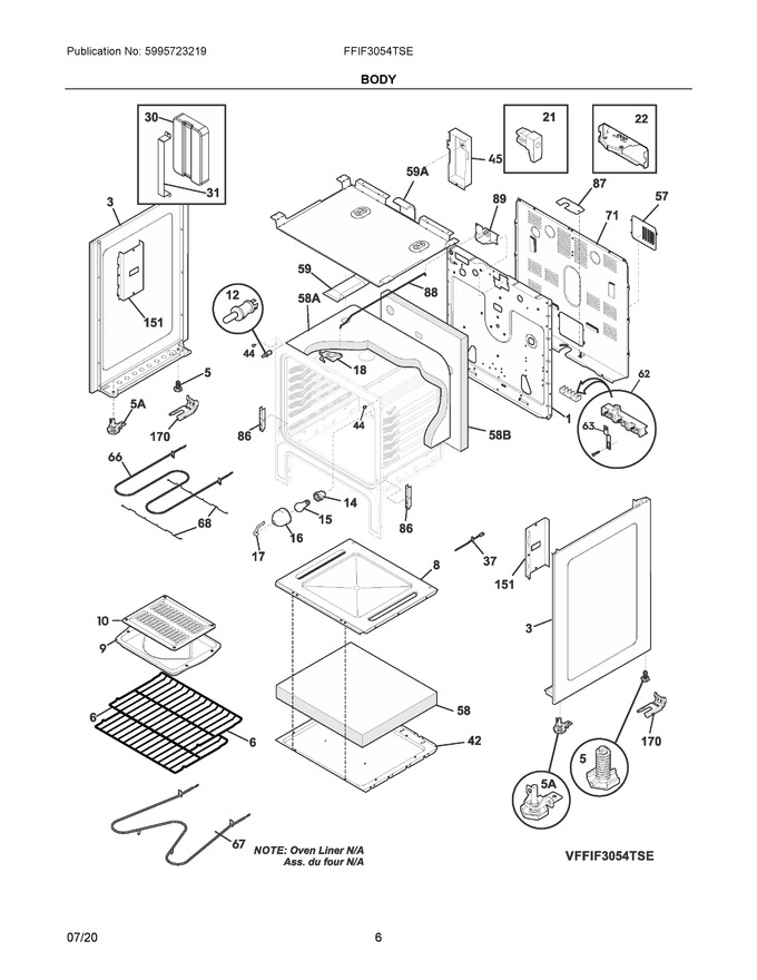 Diagram for FFIF3054TSE