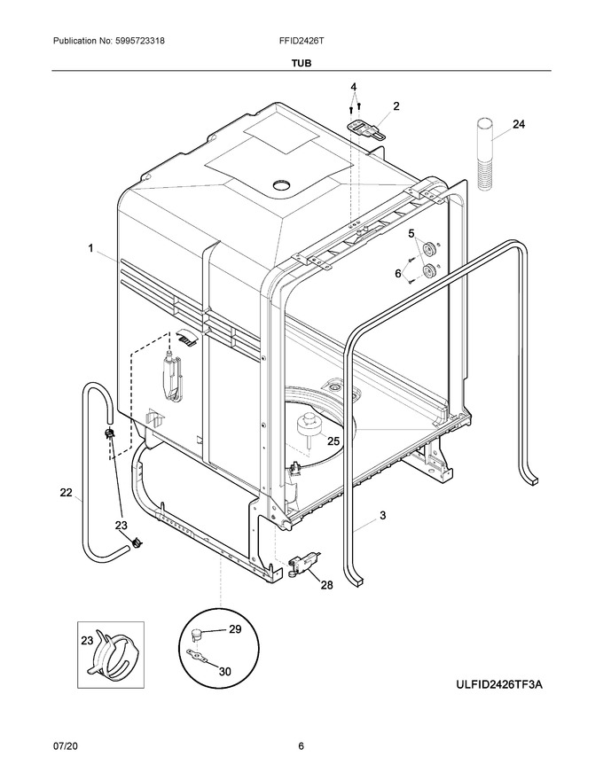 Diagram for FFID2426TW2A