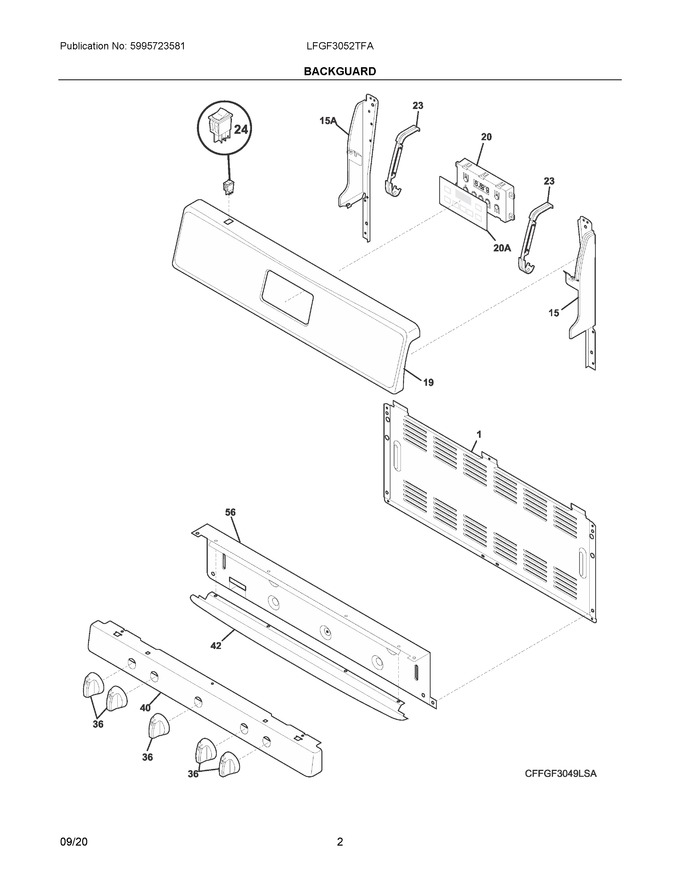 Diagram for LFGF3052TFA