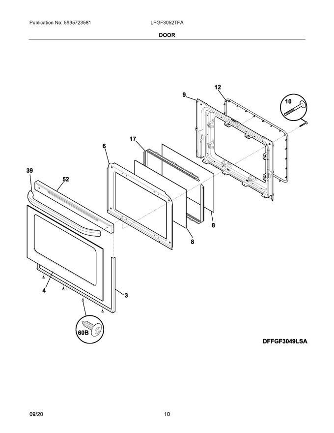 Diagram for LFGF3052TFA