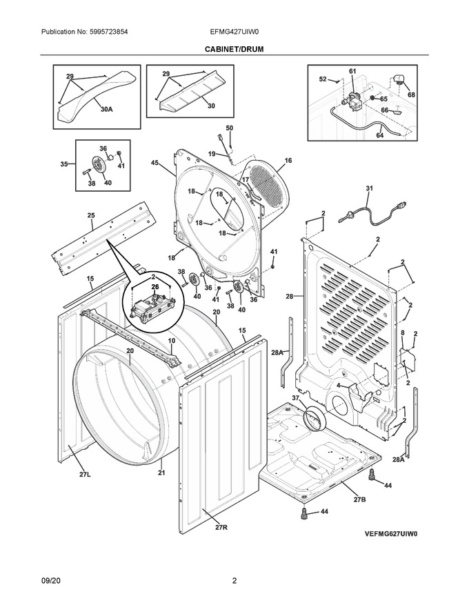 Diagram for EFMG427UIW0