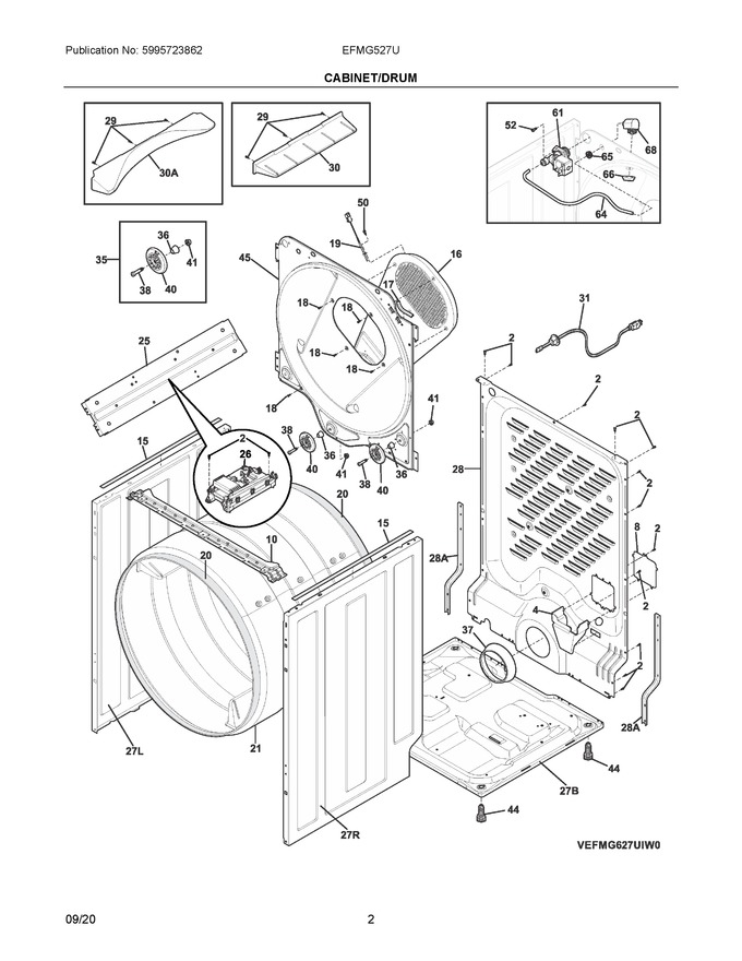 Diagram for EFMG527UIW0