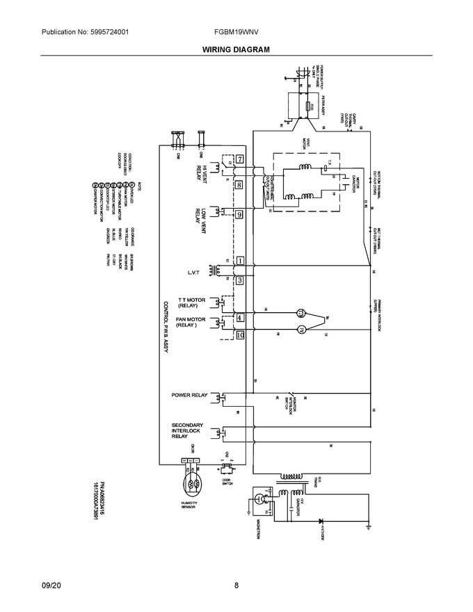 Diagram for FGBM19WNVFA