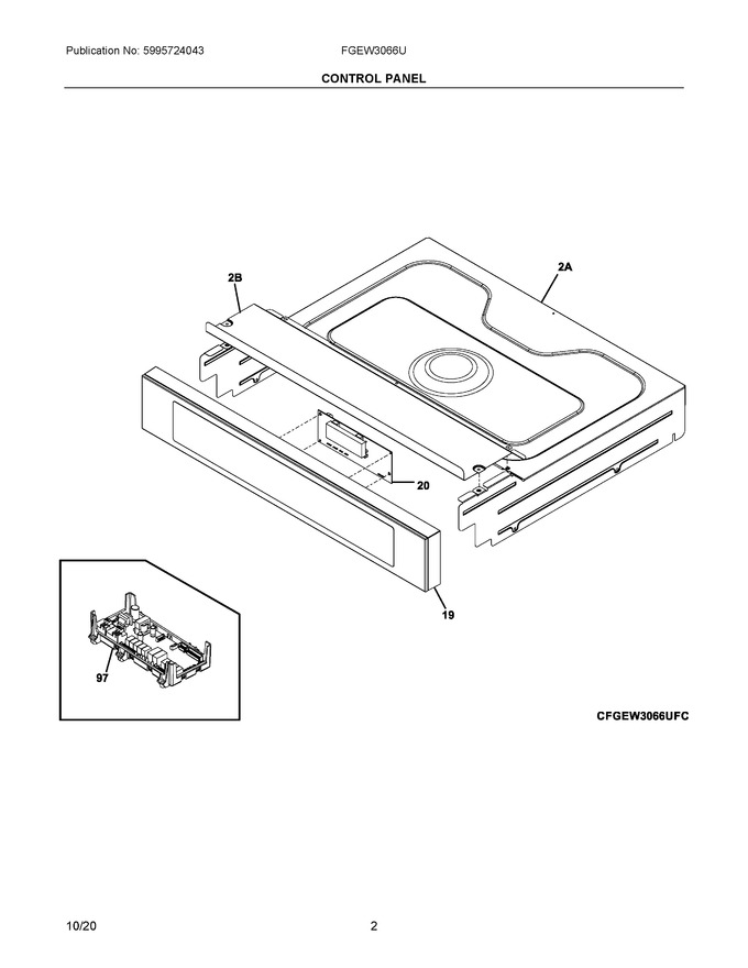 Diagram for FGEW3066UFC