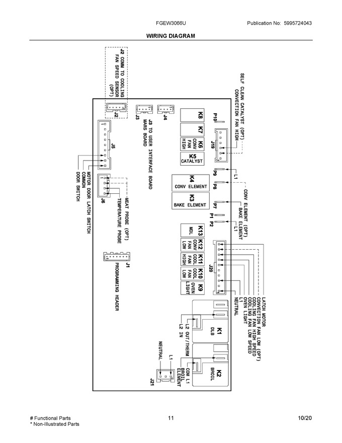 Diagram for FGEW3066UDC