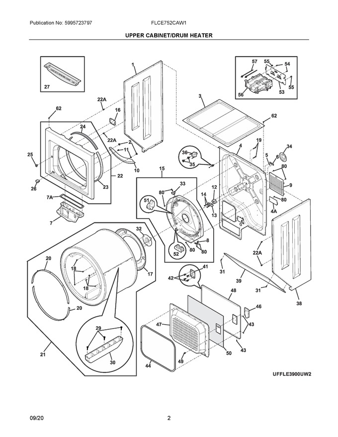 Diagram for FLCE752CAW1