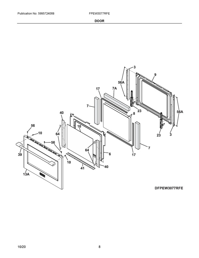 Diagram for FPEW3077RFE