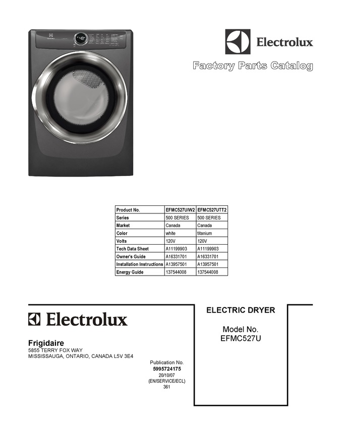 Diagram for EFMC527UIW2