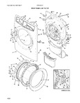 Diagram for 03 - Front Panel/lint Filter