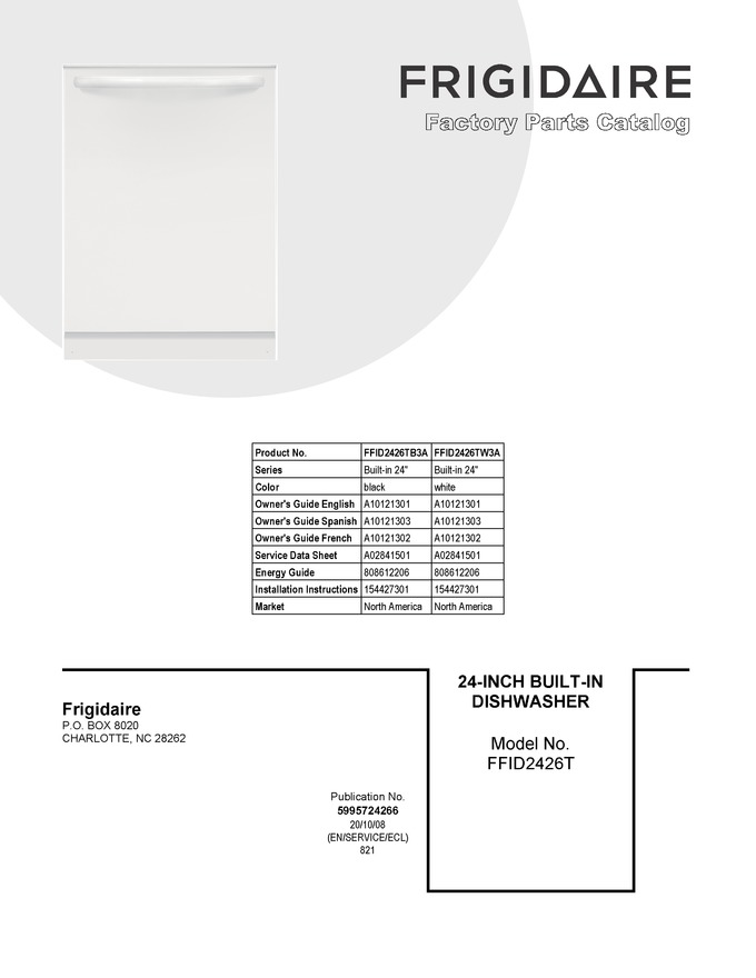 Diagram for FFID2426TB3A