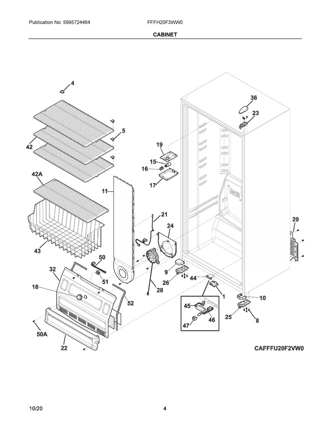 Diagram for FFFH20F3WW0