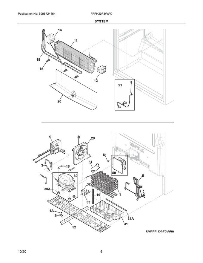 Diagram for FFFH20F3WW0