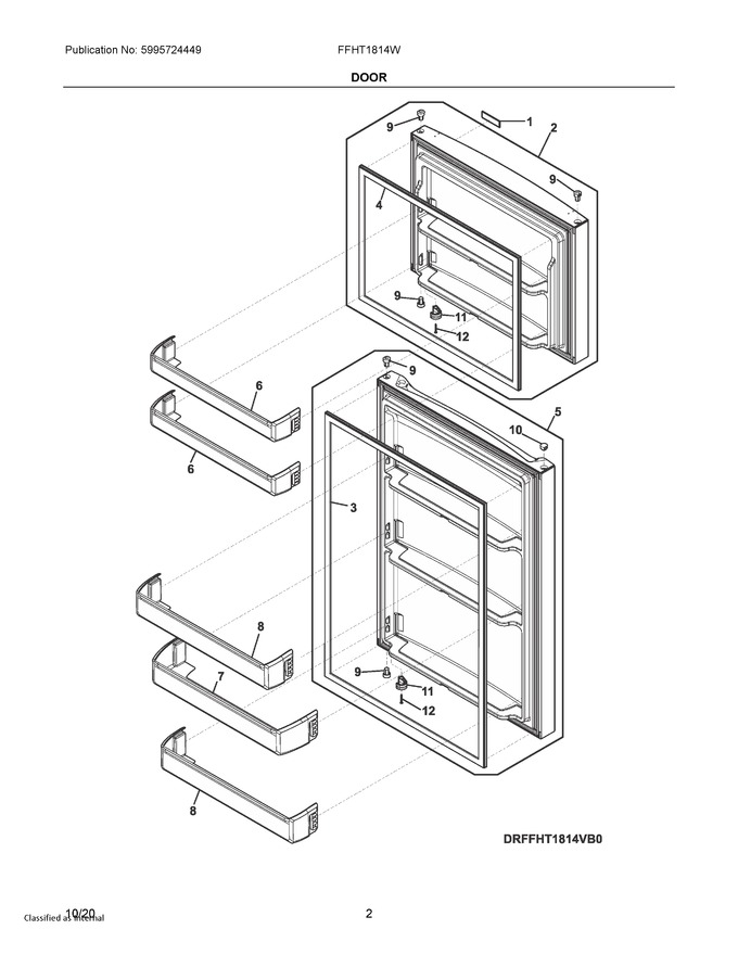 Diagram for FFHT1814WB0