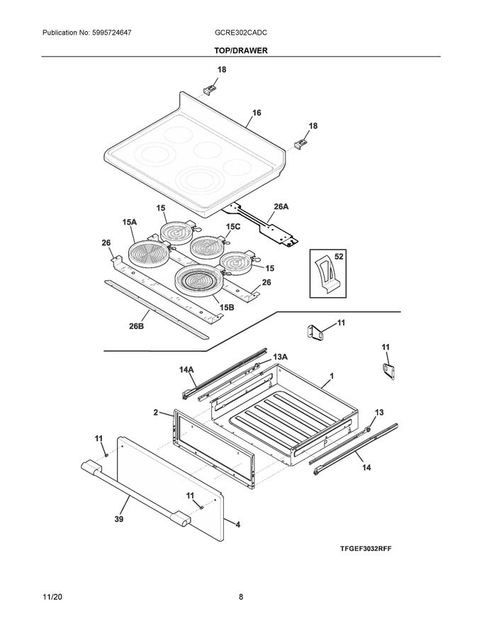 Diagram for GCRE302CADC