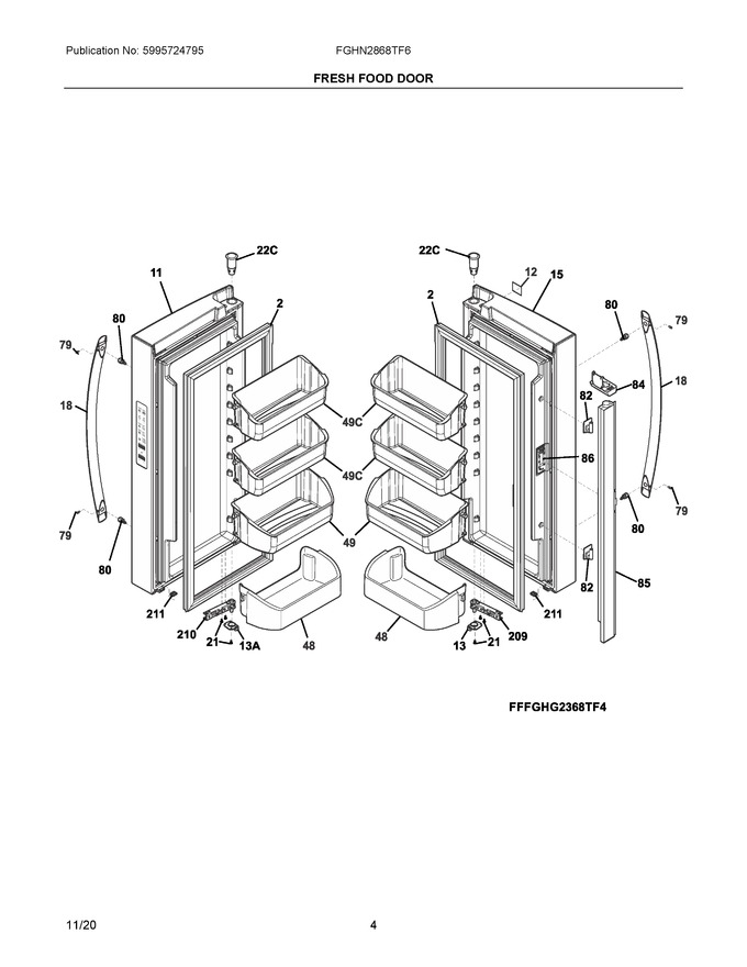 Diagram for FGHN2868TF6