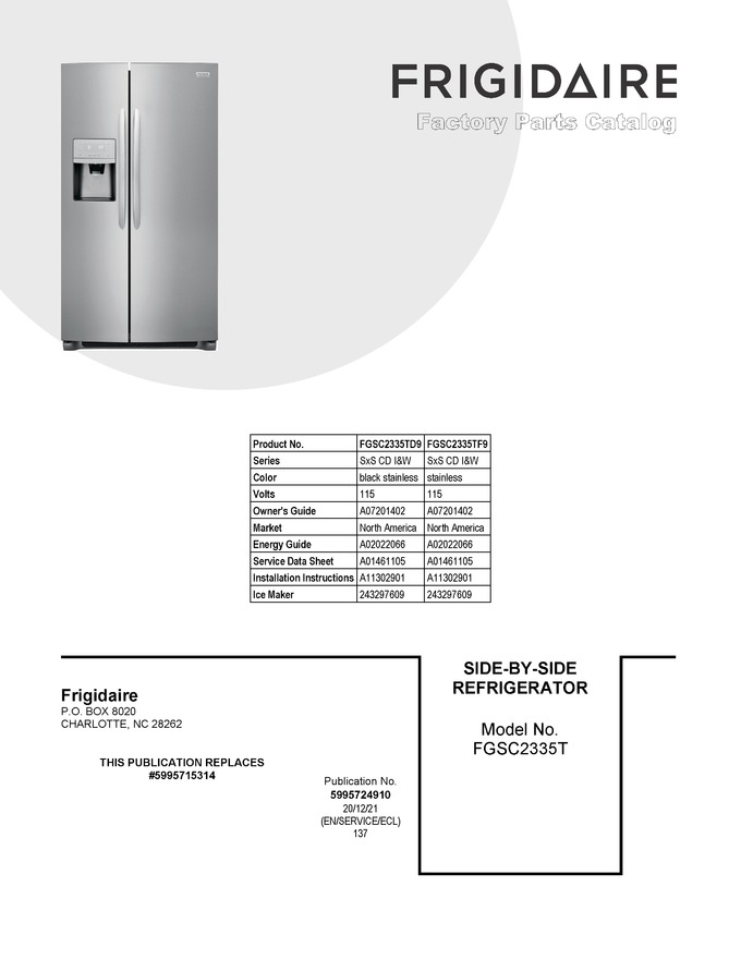 Diagram for FGSC2335TD9