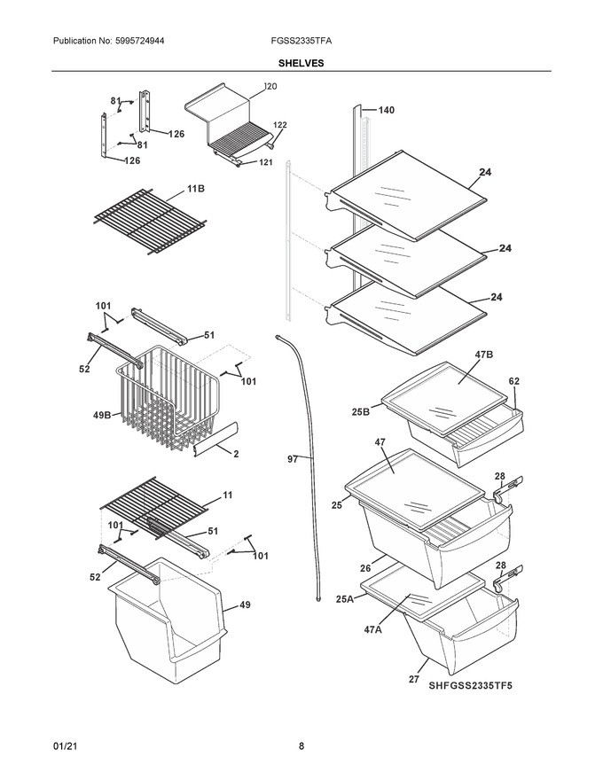 Diagram for FGSS2335TFA