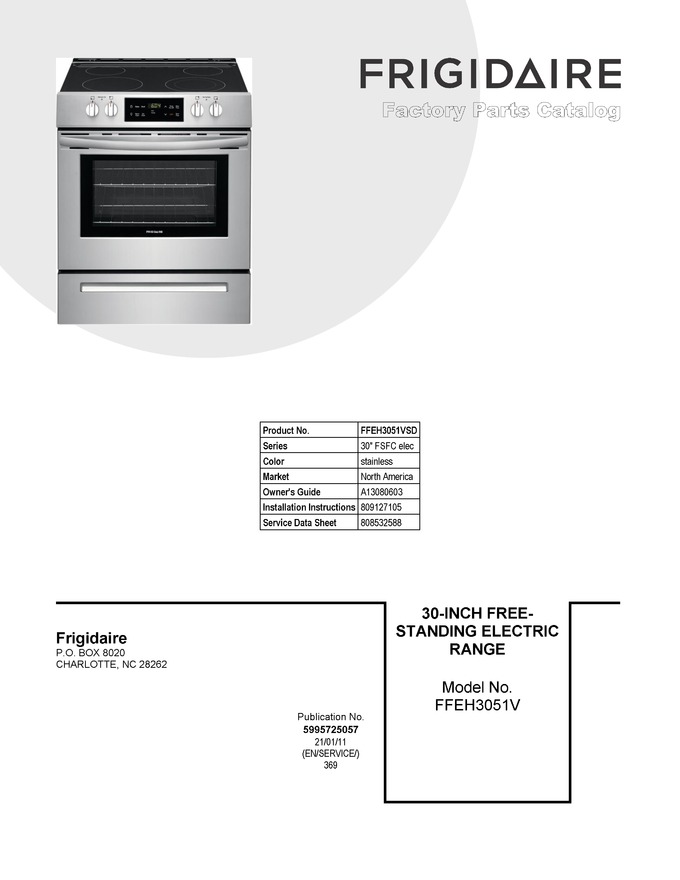 Diagram for FFEH3051VSD