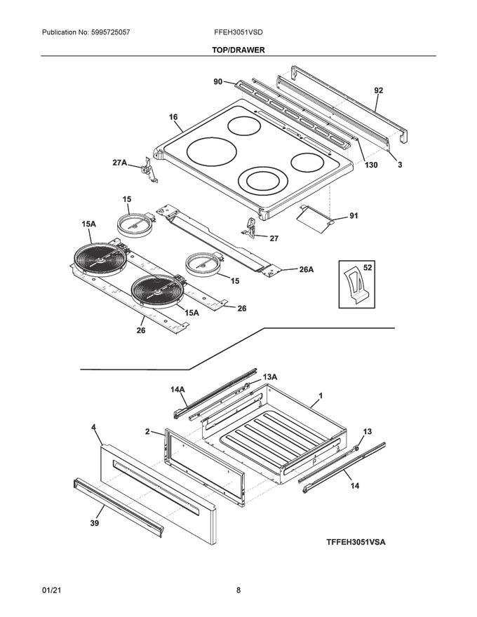 Diagram for FFEH3051VSD