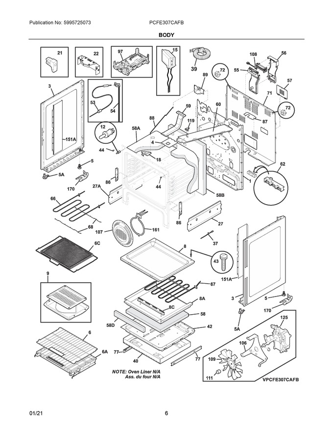 Diagram for PCFE307CAFB