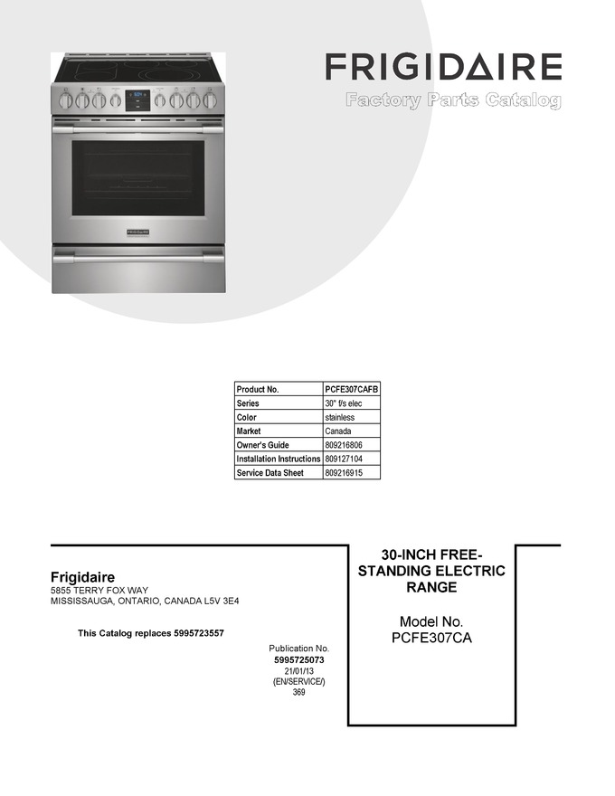 Diagram for PCFE307CAFB