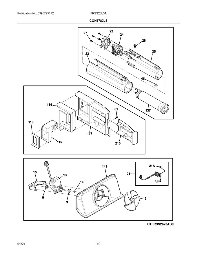 Diagram for FRSS26L3AF0