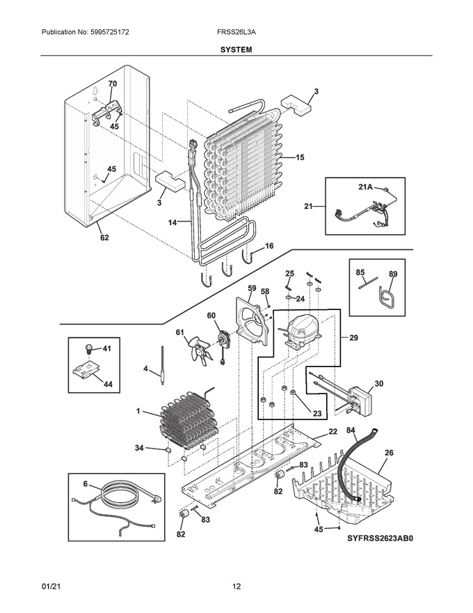 Diagram for FRSS26L3AW0