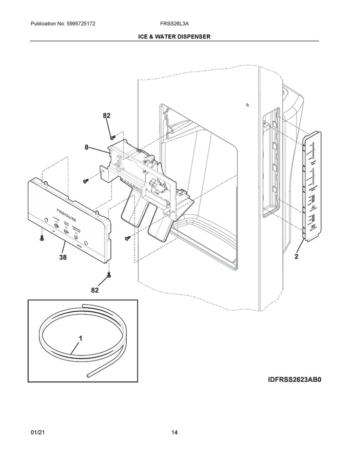 Diagram for FRSS26L3AW0