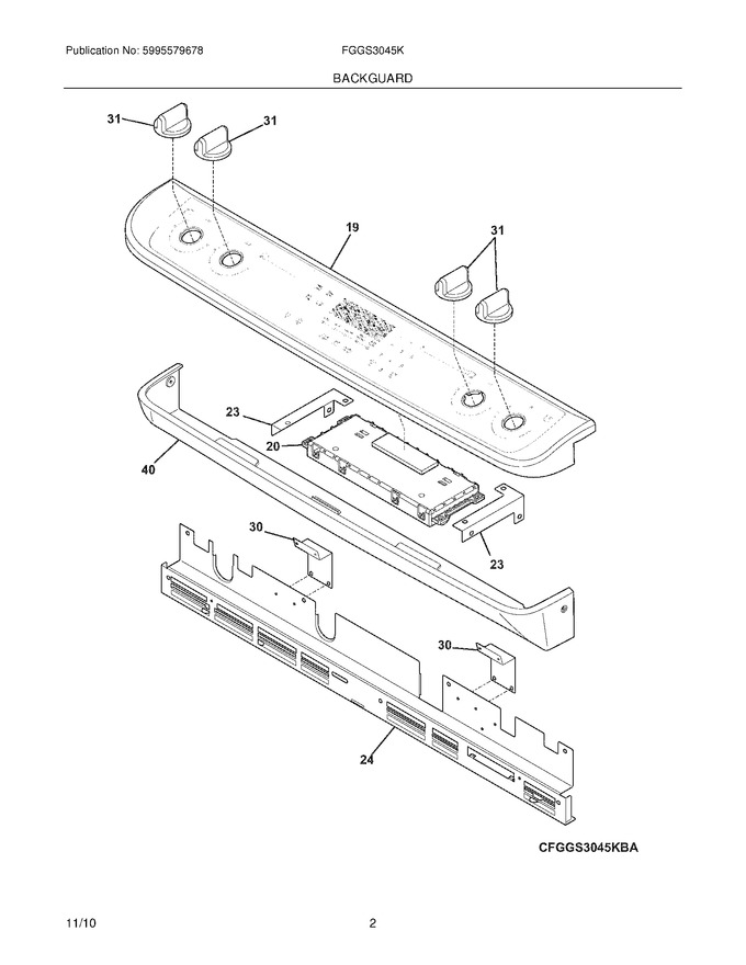 Diagram for FGGS3045KBB