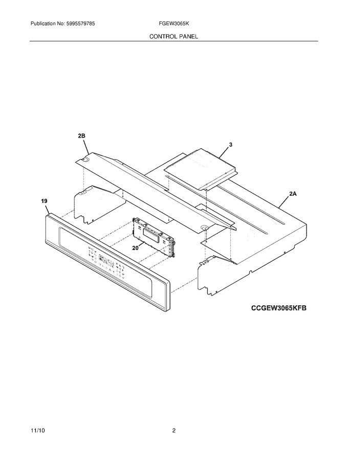 Diagram for FGEW3065KBB