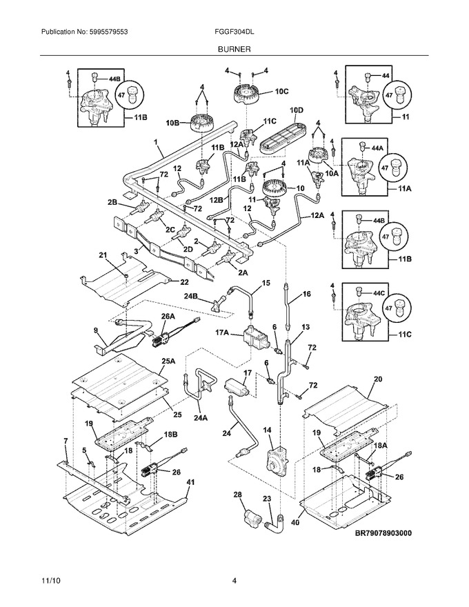 Diagram for FGGF304DLW1