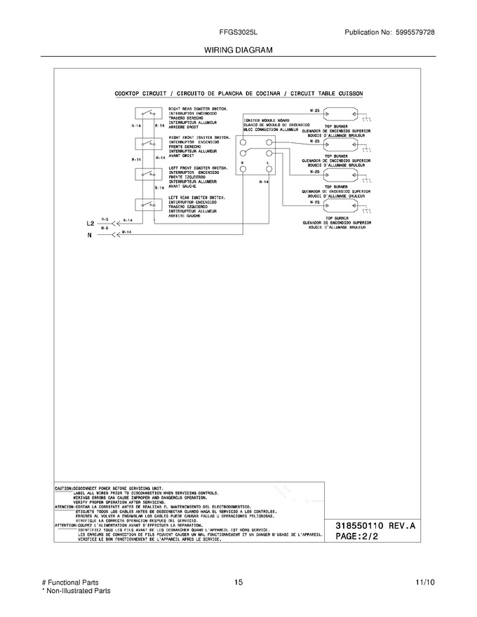 Diagram for FFGS3025LBB