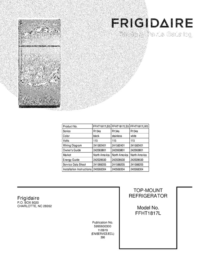 Diagram for FFHT1817LB5