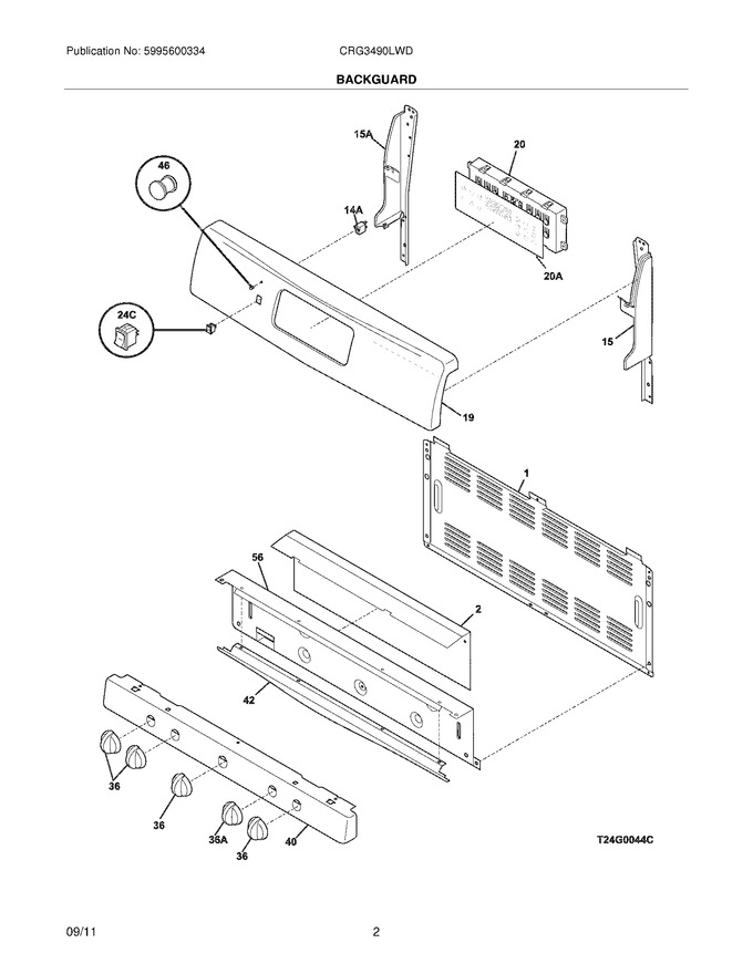 Diagram for CRG3490LWD