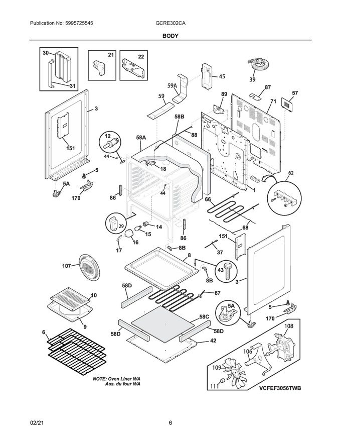 Diagram for GCRE302CADE