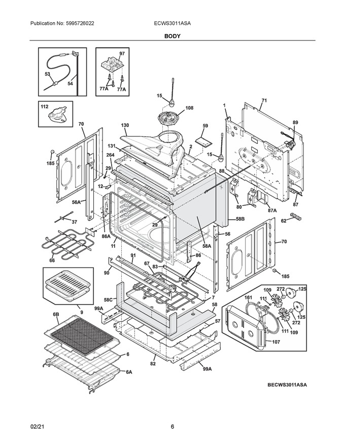 Diagram for ECWS3011ASA