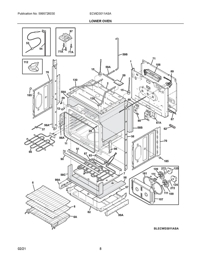 Diagram for ECWD3011ASA