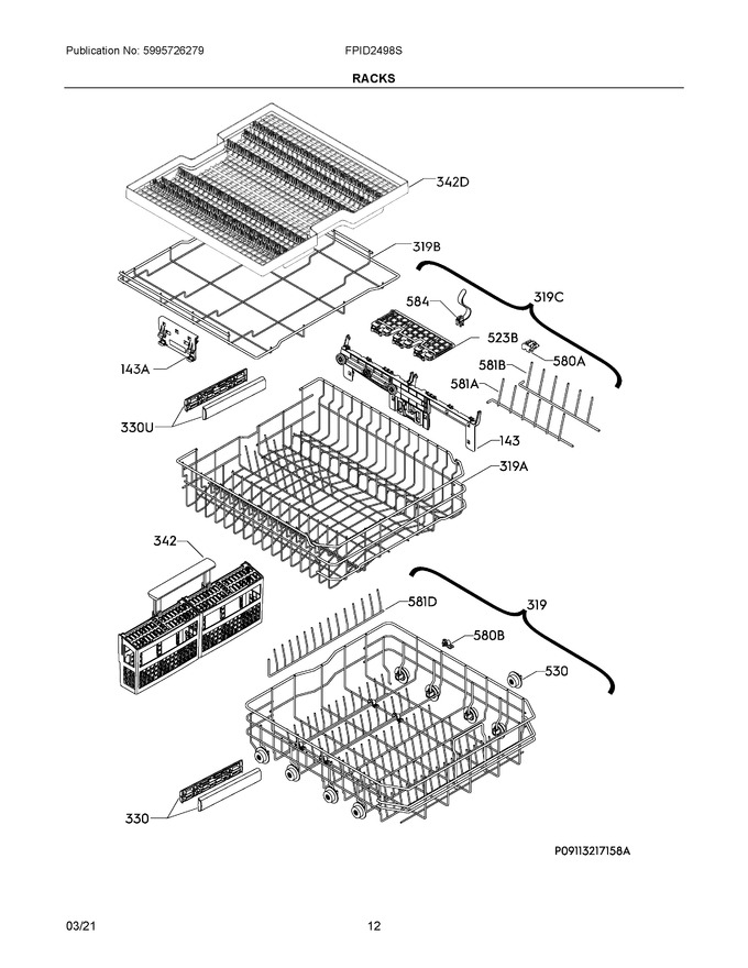 Diagram for FPID2498SF8A