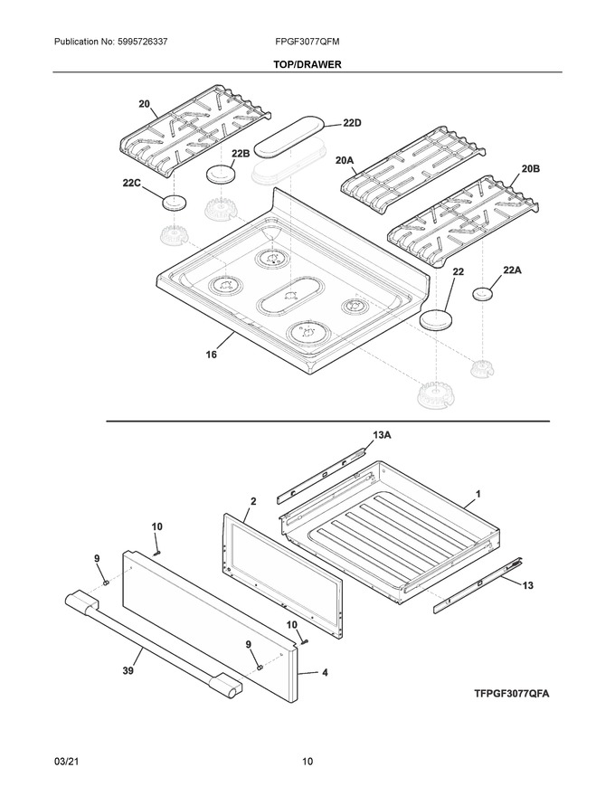 Diagram for FPGF3077QFM