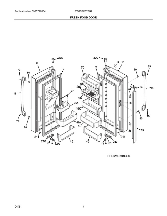 Diagram for EW23BC87SS7